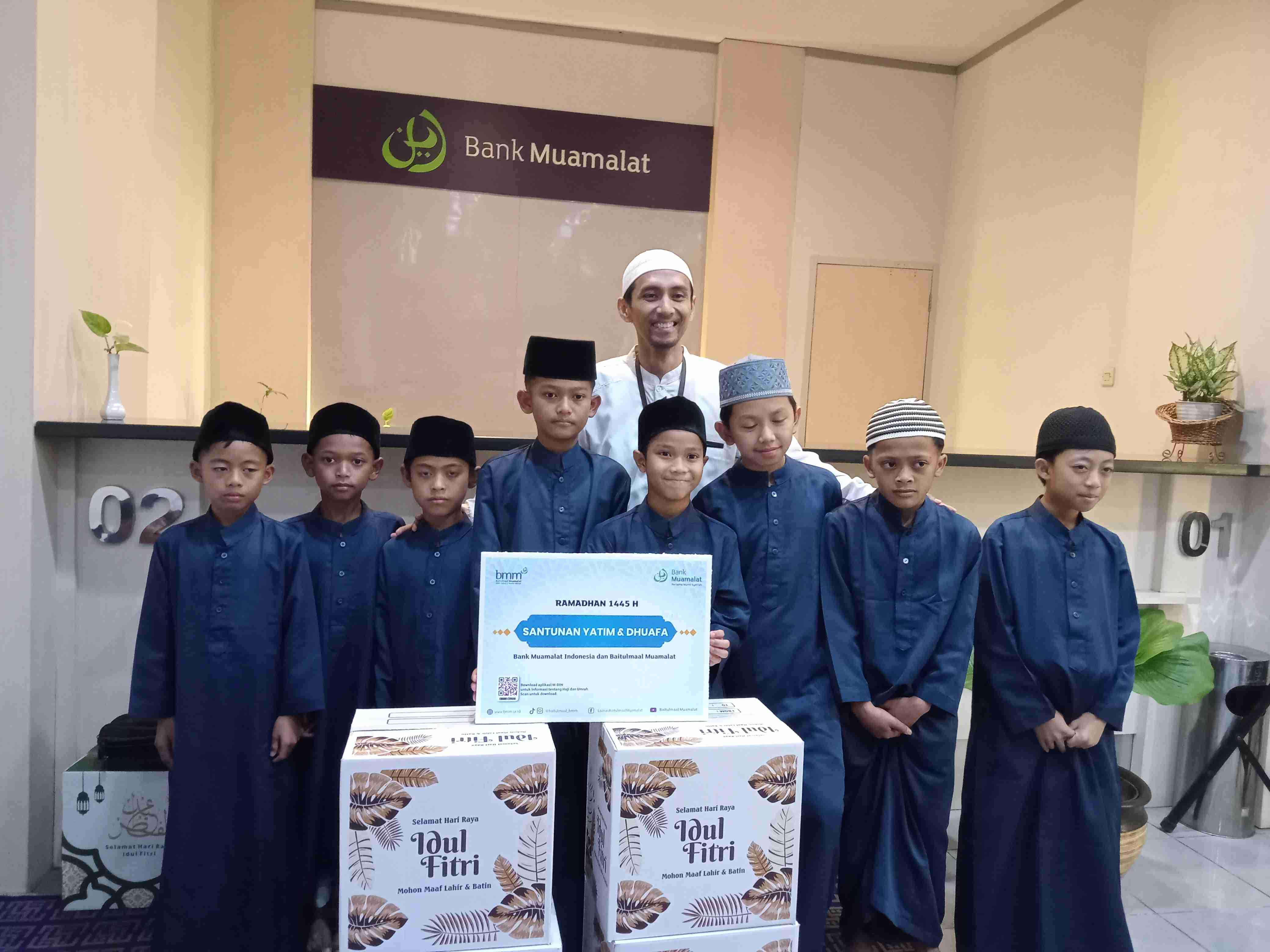 Pastikan Kemudahan Nasabah Saat Lebaran Bank Muamalat Cabang Batu Pastikan ATM Aman