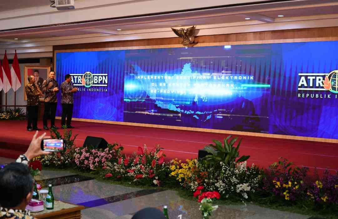 Program Sertipikat Elektronik yang Diserahkan Menteri AHY di Jateng, Diapresiasi Wakil Bupati Sampai Masyarakat