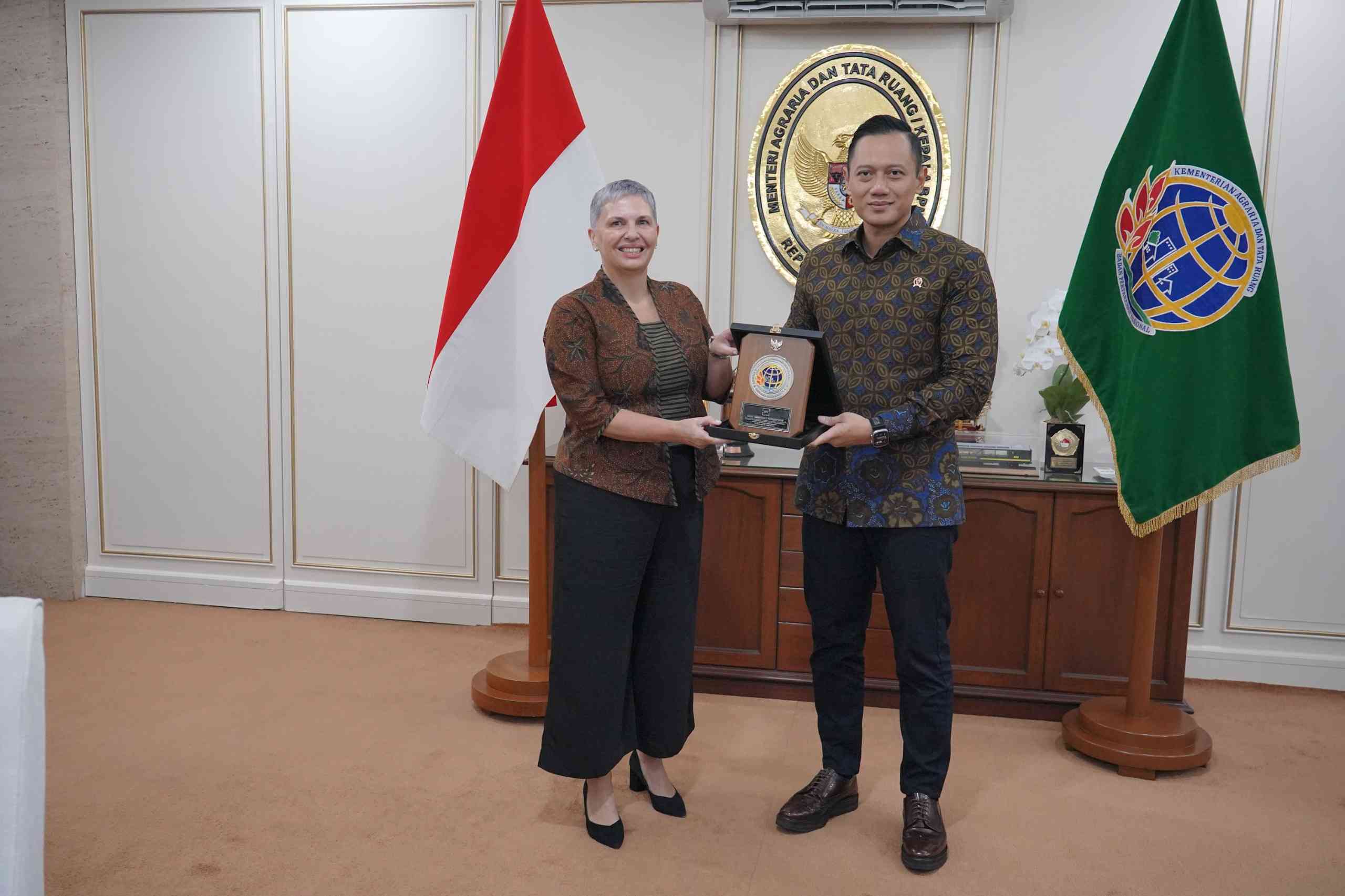 Terima Kedatangan Duta Besar Australia, AHY Ingin Kerja Sama Indonesia-Australia Semakin Kuat