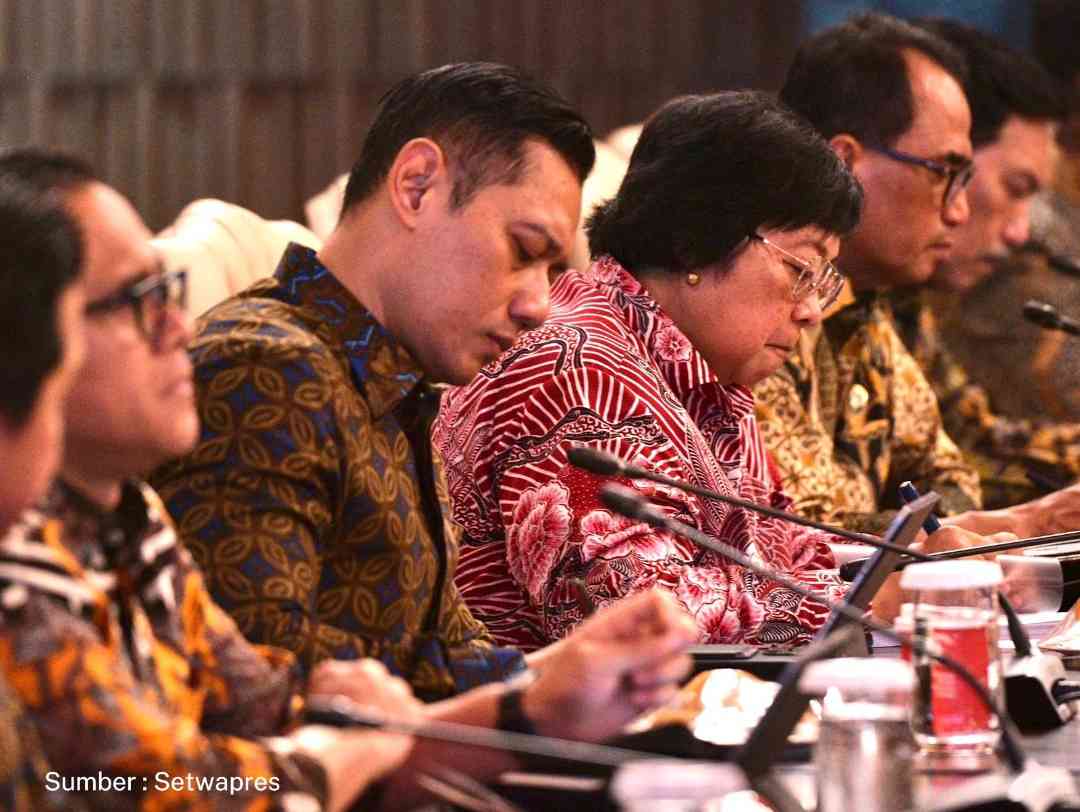 Ikuti Sidang Kabinet Paripurna Perdana di IKN, Menteri AHY Kagumi Kemegahan Istana Garuda