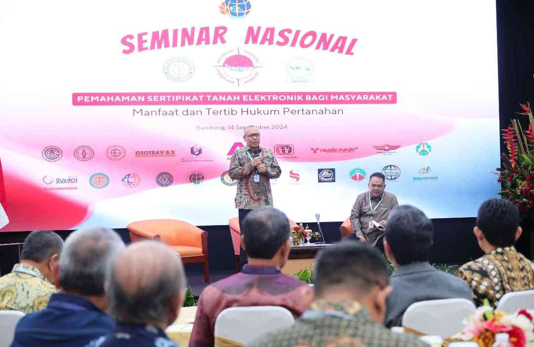 Sekjen Kementerian ATR/BPN Sampaikan Capaian Sertipikat Elektronik