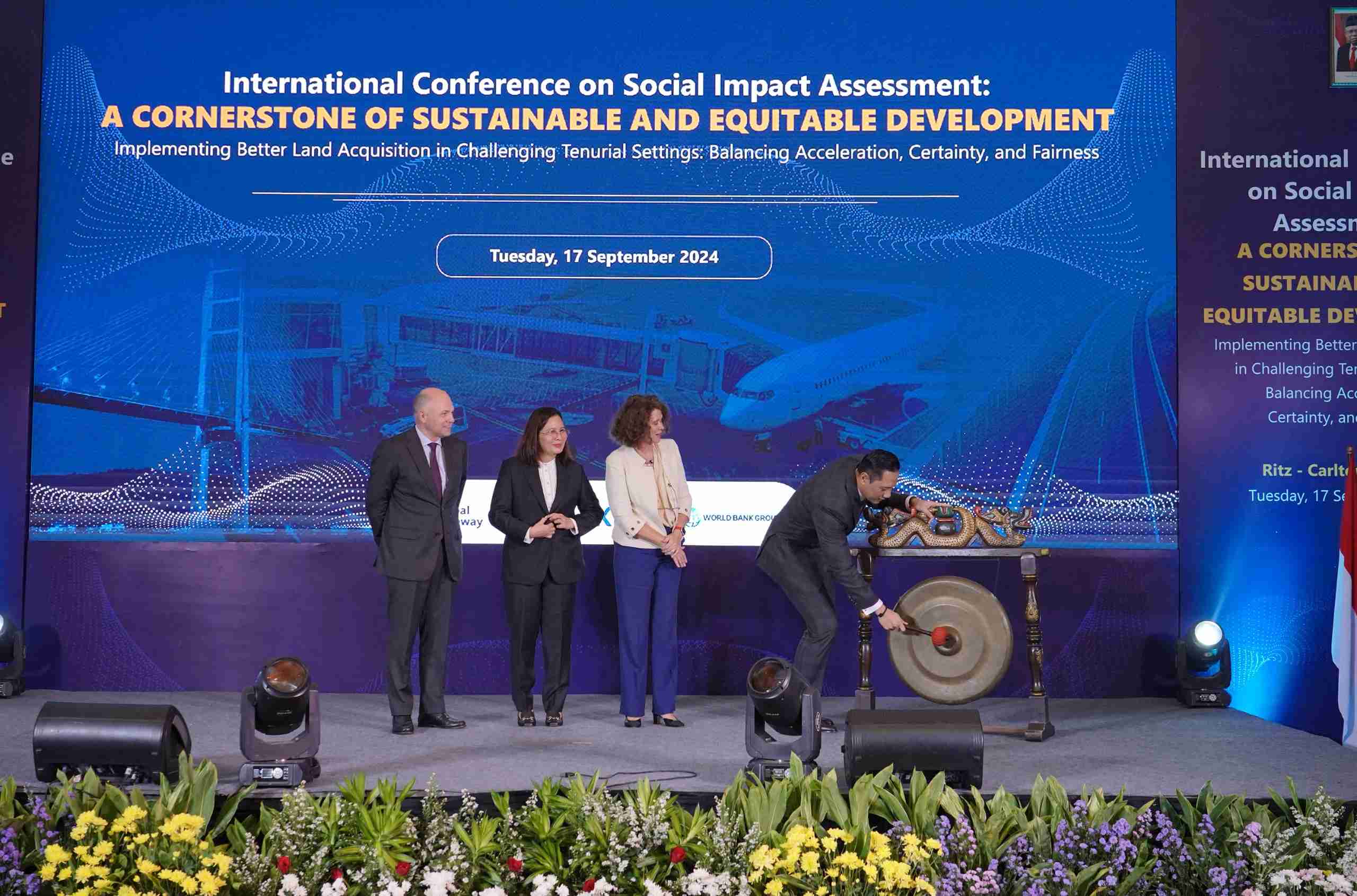 Pada Konferensi Internasional AHY Tekankan Pengadaan Tanah Harus Utamakan Keadilan