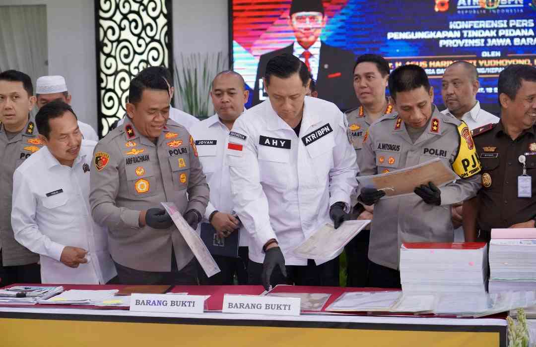 Kementerian ATR/BPN Bongkar Praktik Gelap Mafia Tanah di Bandung, Selamatkan Potensi Kerugian Rp3,6 Triliun