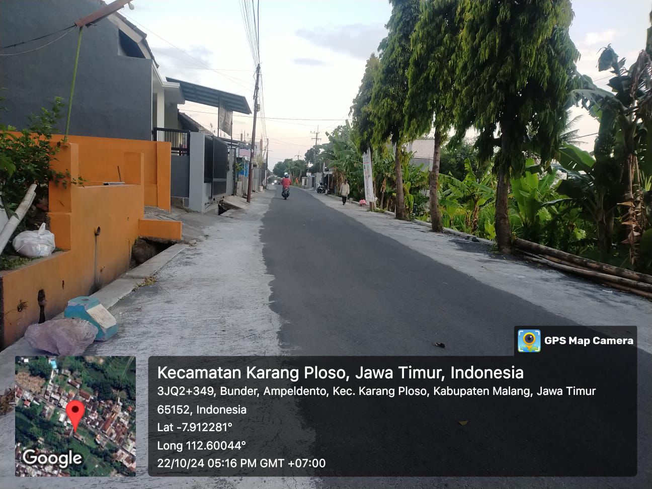 Jalan Desa Ampeldento Karangploso Direhabilitasi DPUBM Kabupaten Malang