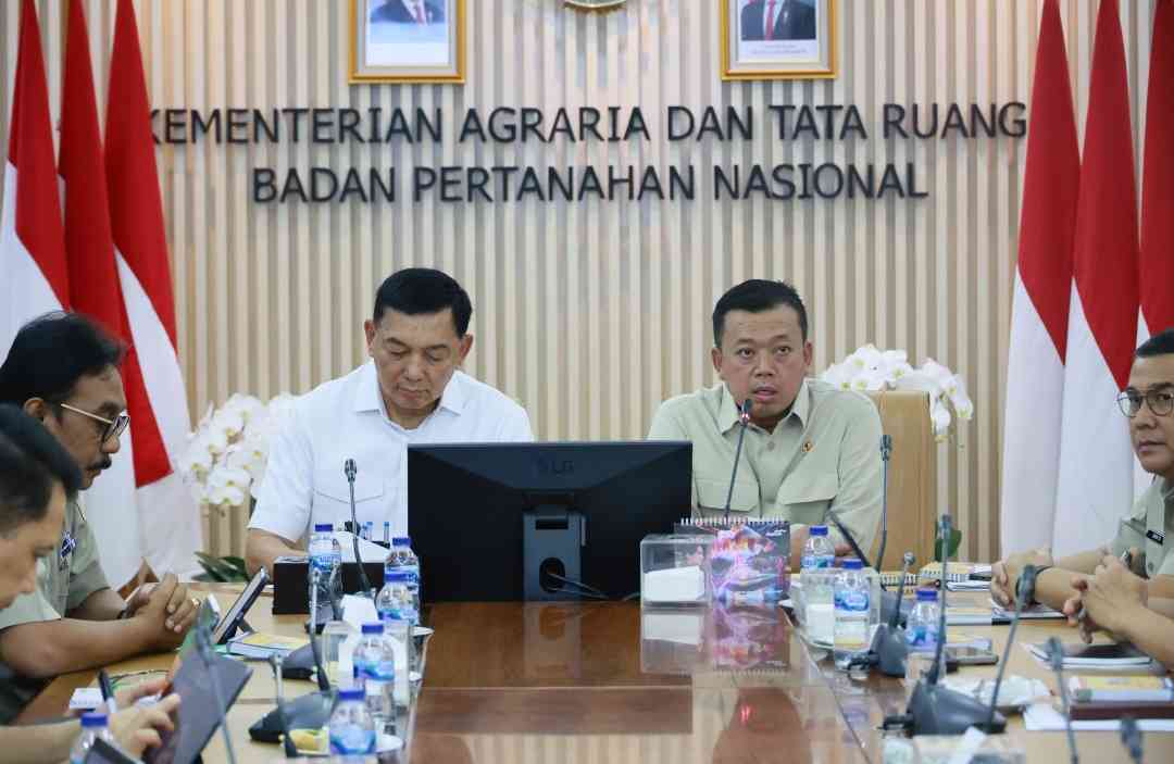 Kementerian ATR/BPN Perkuat Kerja Sama dalam Pengamanan Tanah Aset Negara hingga Ketahanan Pangan