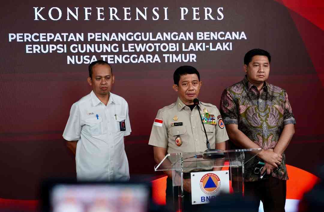 Menteri ATR/BPN Siapkan 50 Hektare Tanah untuk Relokasi Korban Erupsi Gunung Lewotobi Laki-Laki NTT