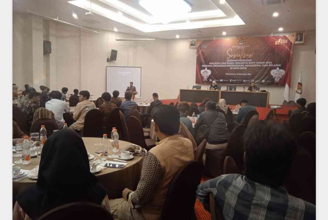 Semakin Dekat Proses Pencoblosan, KPU Kota Batu  Getol Sosialisasikan Pilkada Serentak 2024