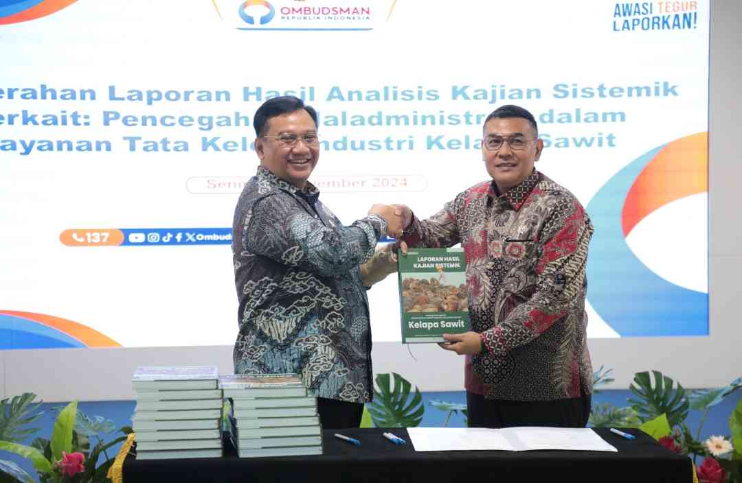 Wamen ATR Terima Laporan Hasil Kajian Sistemik dari Ombudsman RI