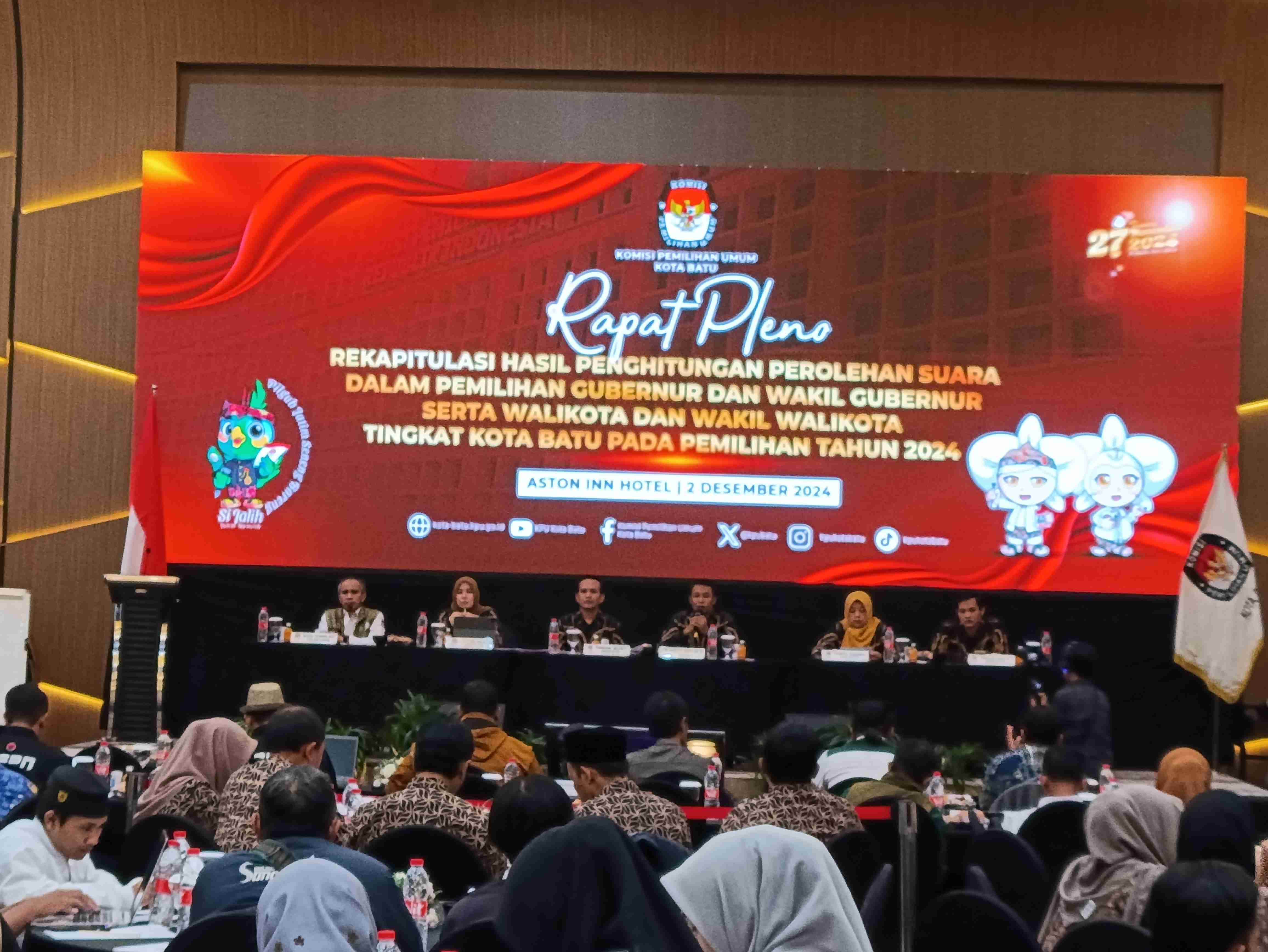 Final! Nurochman dan Heli Suyanto Dinyatakan Kemenangannya oleh KPU Setelah Penghitungan Tingkat Kota