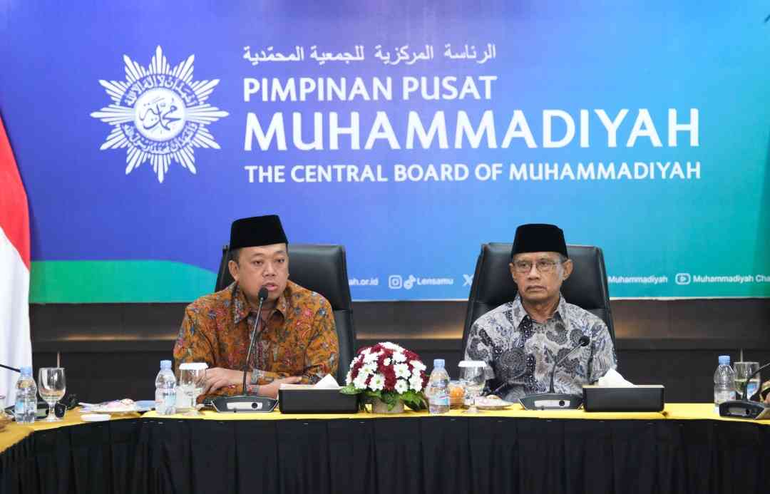 Pertemuan Nusron Wahid dan Haedar Nashir Bahas Legalisasi Aset dan Pemanfaatannya
