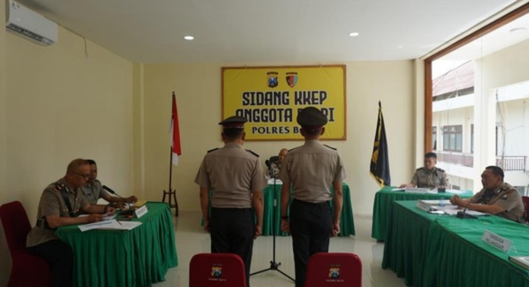 Anti Mainstream, Sidang Etik di Ruang Terbuka Bagi Anggota Polres Batu