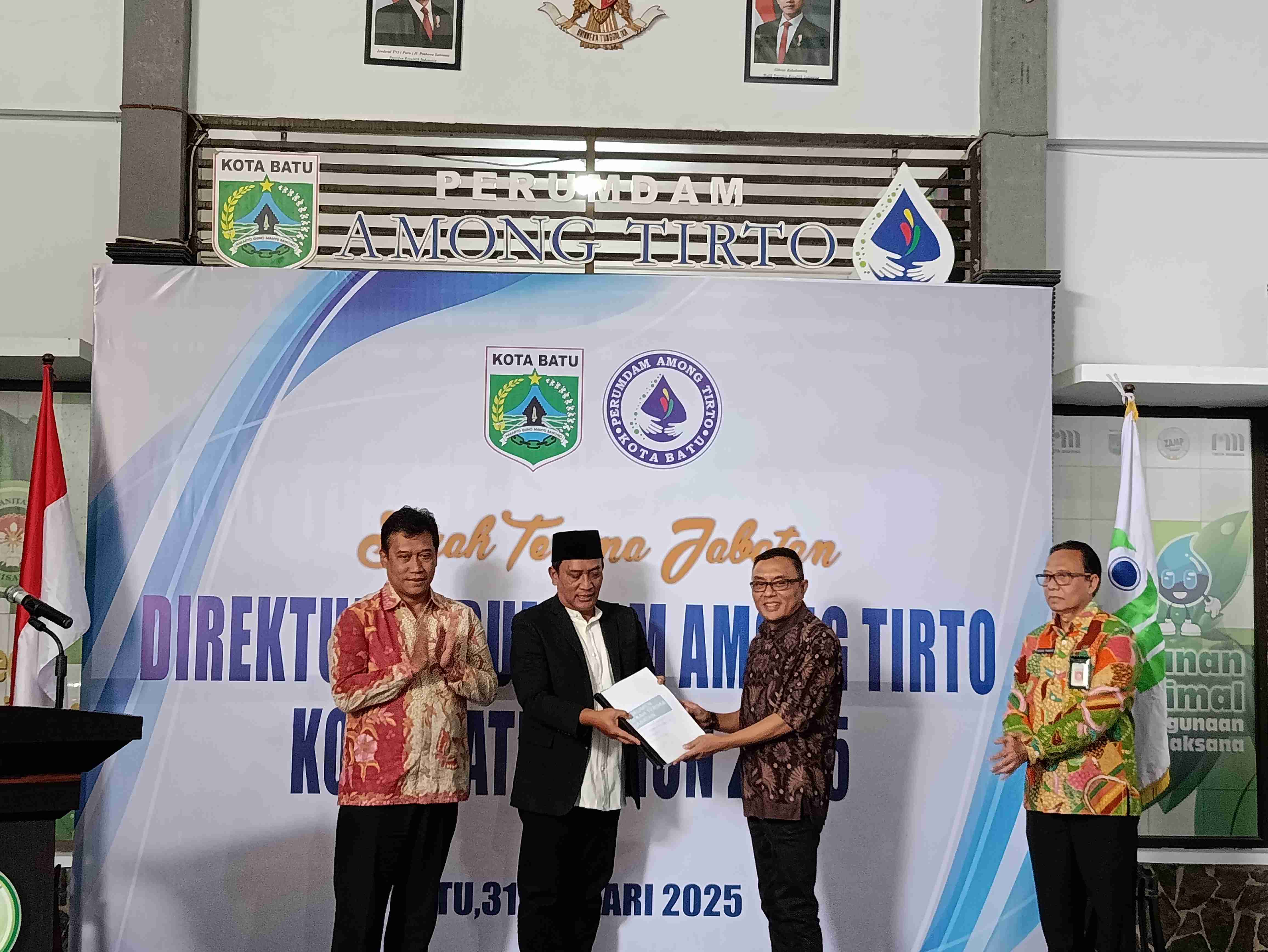 Bedong, Nahkoda Sementara Perumdam Among Tirto Kota Batu