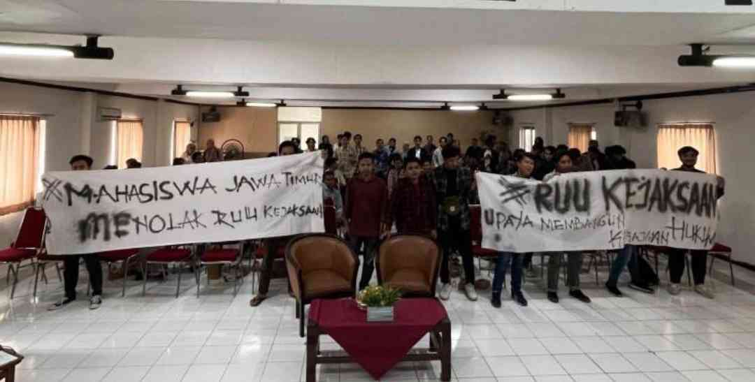 Ratusan Mahasiswa dan Praktisi Hukum Deklarasi Tolak RUU Kejaksaan