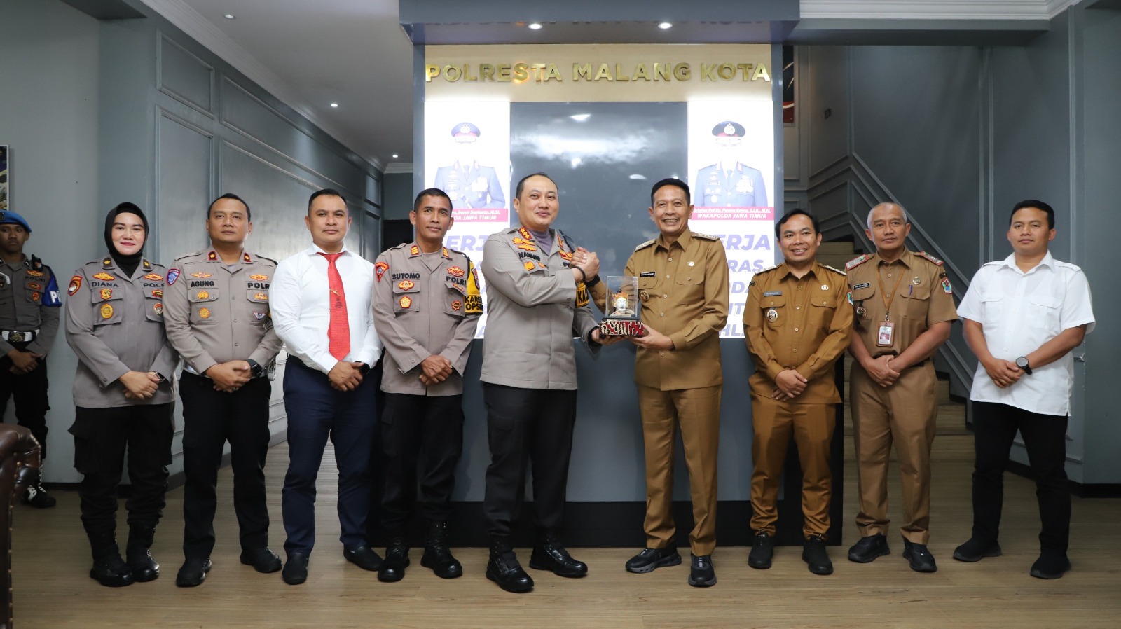 Wali Kota Malang Perkuat Sinergi dengan Forkopimda di Hari Pertama Kerja