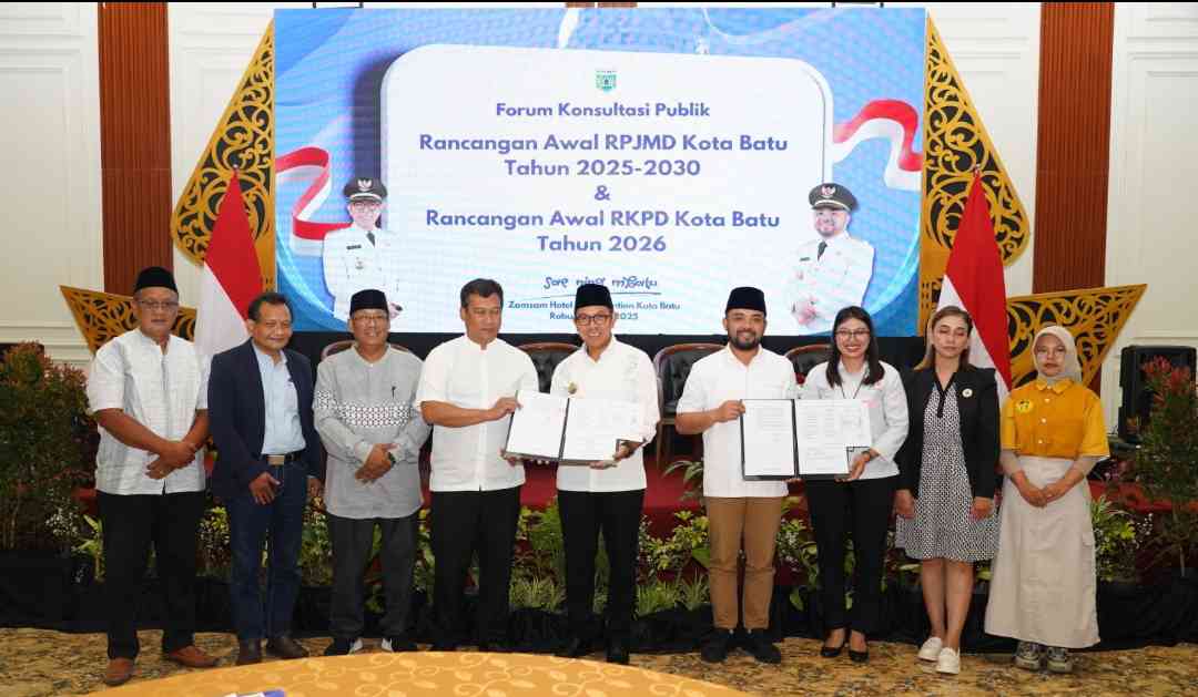 Susun RPJMD Kota Batu 2025-2030, Cak Nur dan Mas Heli Siap Wujudkan Kota yang Lebih Sejahtera