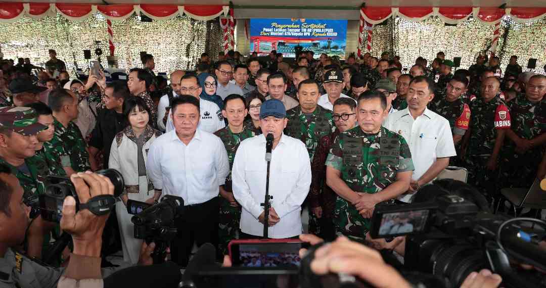 Lanjutkan Kerja Sama dengan TNI, Nusron Akan Siapkan Tanah untuk Ketahanan Nasional dan Ketahanan Pangan
