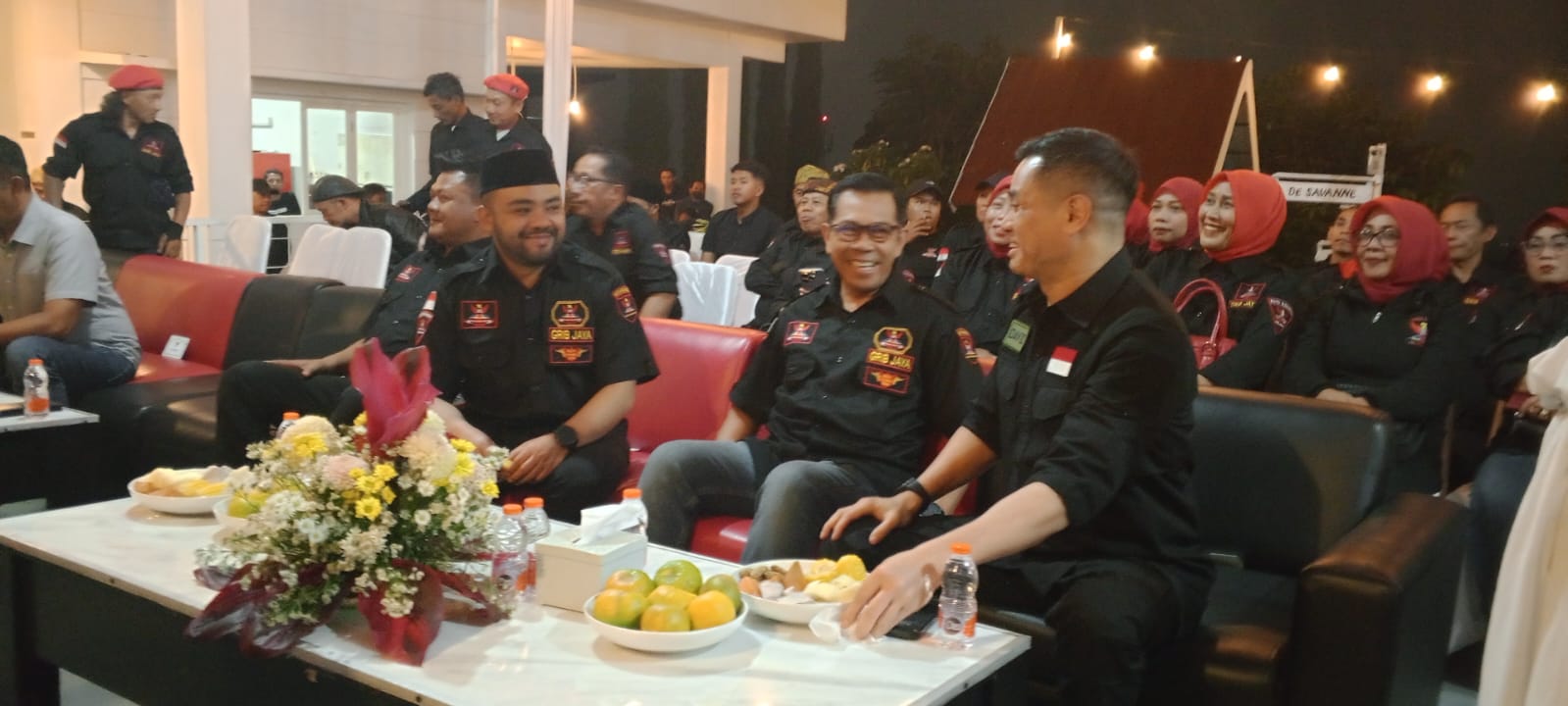 Cak Nur dan Mas Heli Gayeng Bareng GRIB Jaya Kota Batu