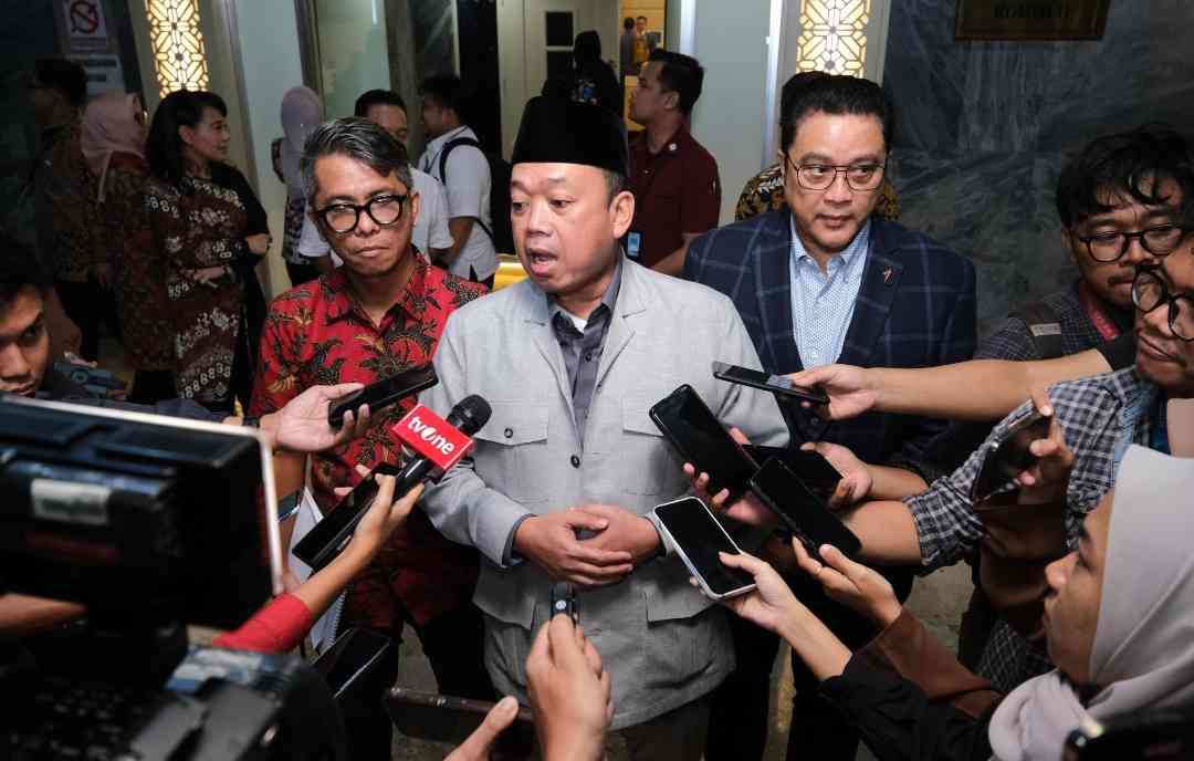 Menteri ATR/Kepala BPN bahas isu jual-beli pulau bersama Komisi II DPR RI. Selasa (01/07/2025). (ADV)