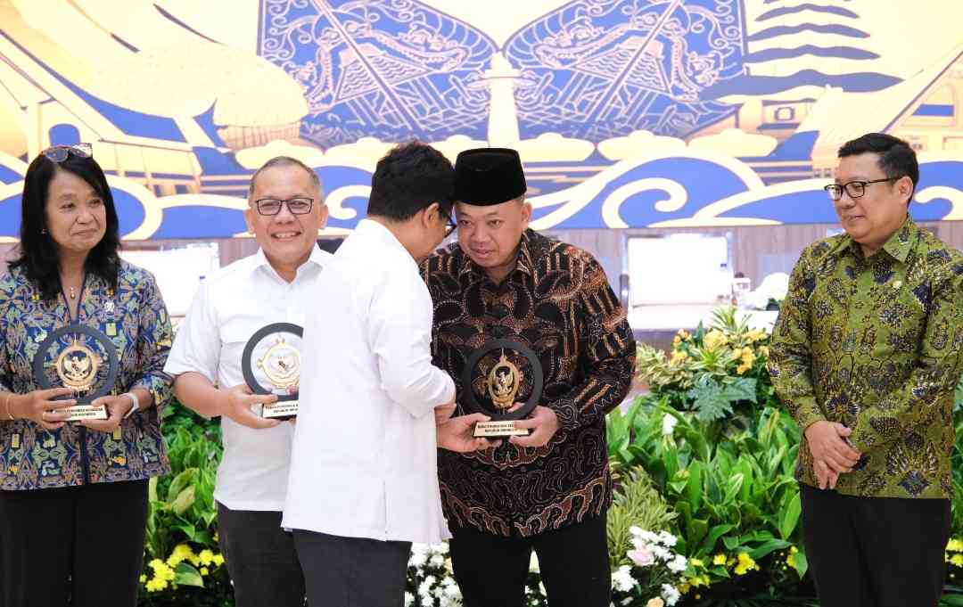 Nusron menjadi pembicara pada Pra Rakor BPK RI, Jakarta, Selasa (16/07/2025). (ADV)