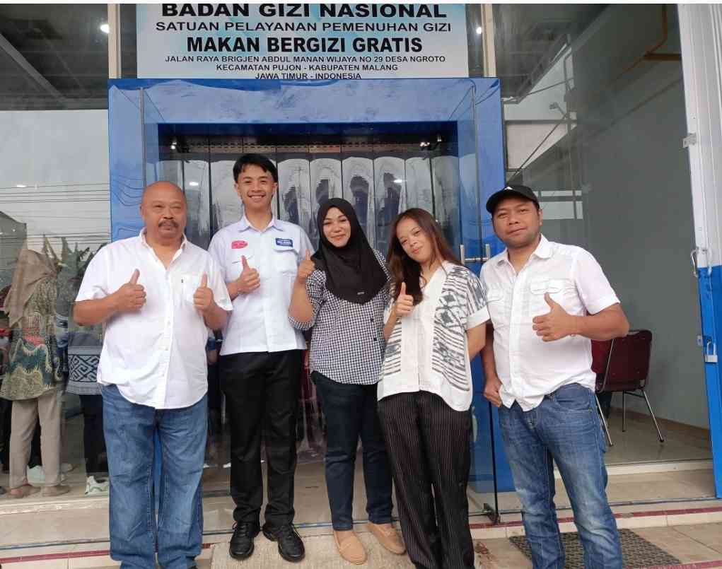 Yayasan Garuda Resmi jadi Mitra SPPG, Kelola Dapur MBG Kecamatan Pujon