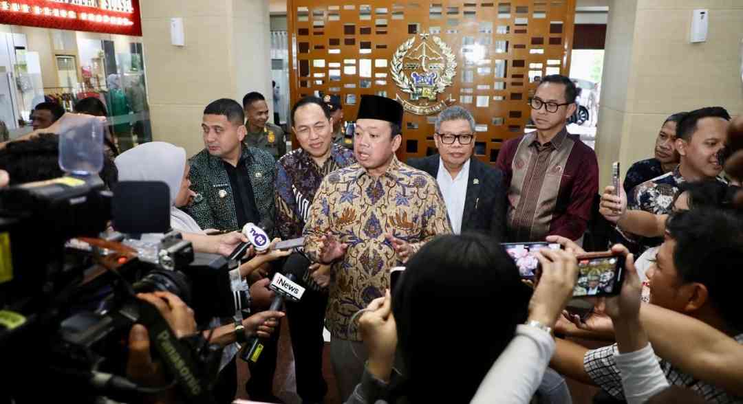 Menteri ATR/BPN, Nusron Wahid, tegaskan bahwa kunci utama perang melawan mafia tanah bukan hanya penegakan hukum. Ahad (16/11/2025). (ADV)
