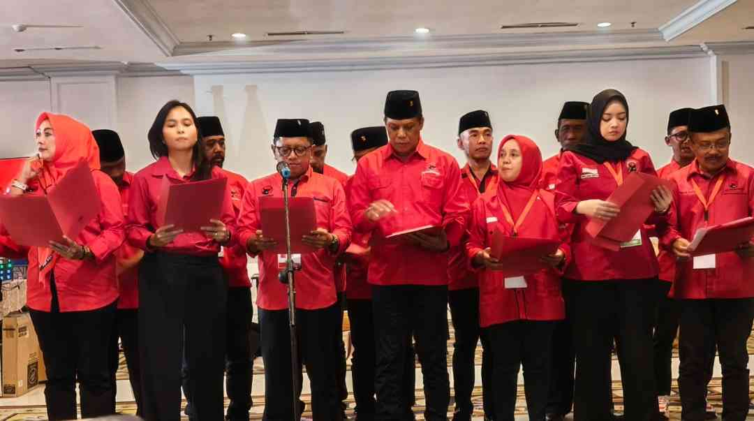 Restrukturisasi DPC PDI Perjuangan Kota Batu, Kukuhkan Saifudin Zuhri sebagai Nahkoda Partai