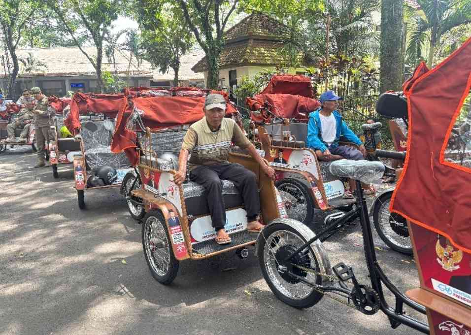 Becak Listrik Dorong Kesejahteraan Warga dan Pariwisata Kota Malang