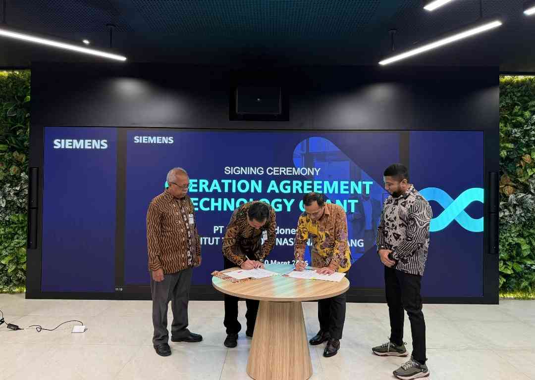 ITN Malang Perkuat Jaringan Industri, Siemens Indonesia Hibahkan Software Simulasi Ketenagalistrikan