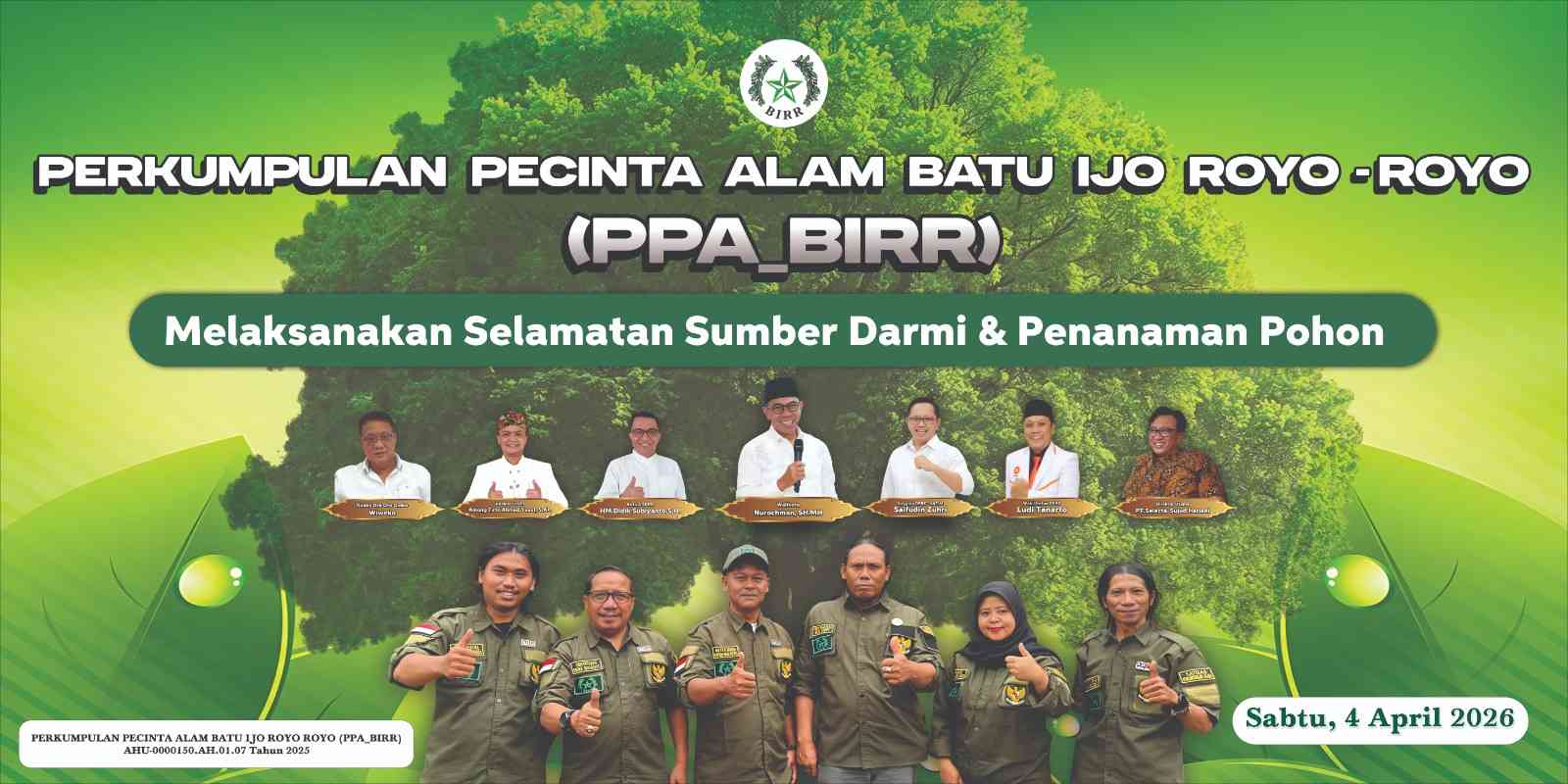Komunitas Pecinta Alam Batu Gelar Selamatan Sumber Darmi dan Penanaman Pohon, Dorong Kesadaran Jaga Lingkungan