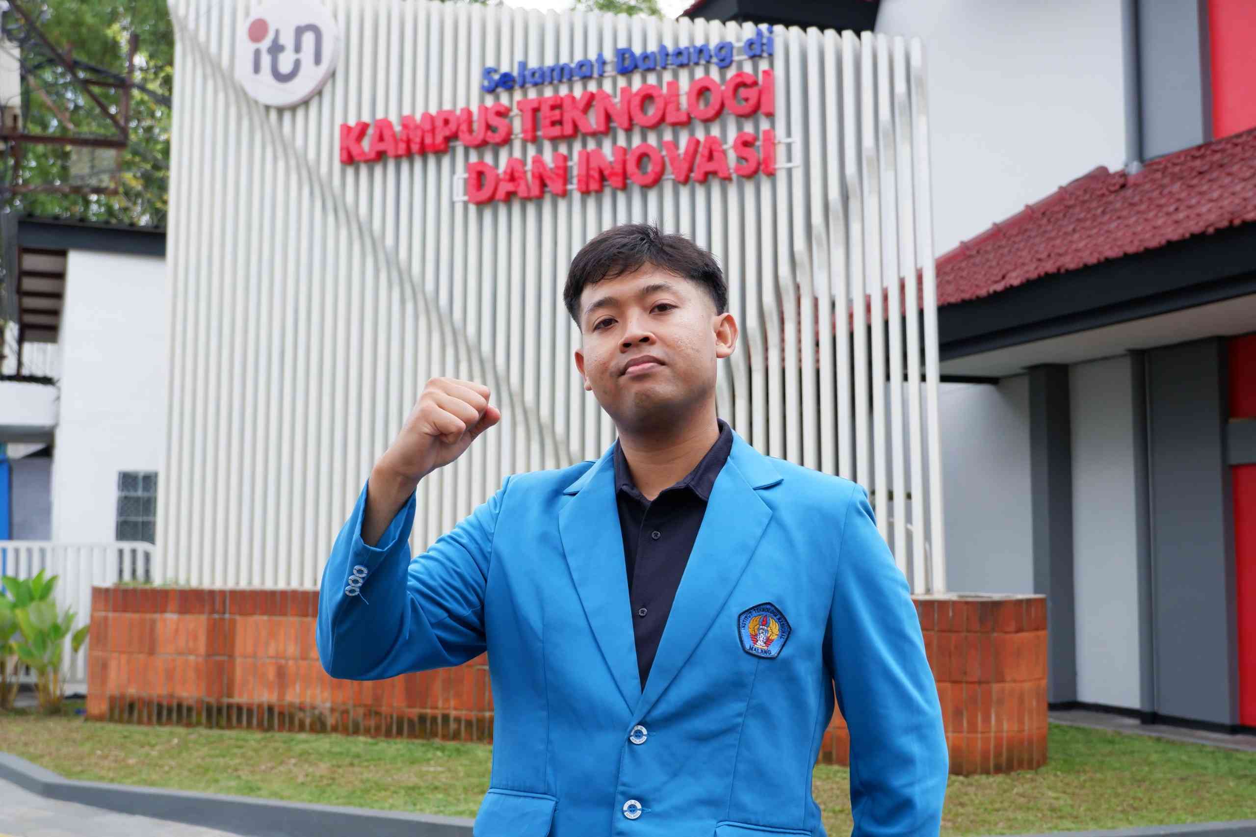 Lulusan Terbaik ITN Malang, Mantan Teknisi Listrik Ini Rancang Solusi Energi Tanpa Baterai