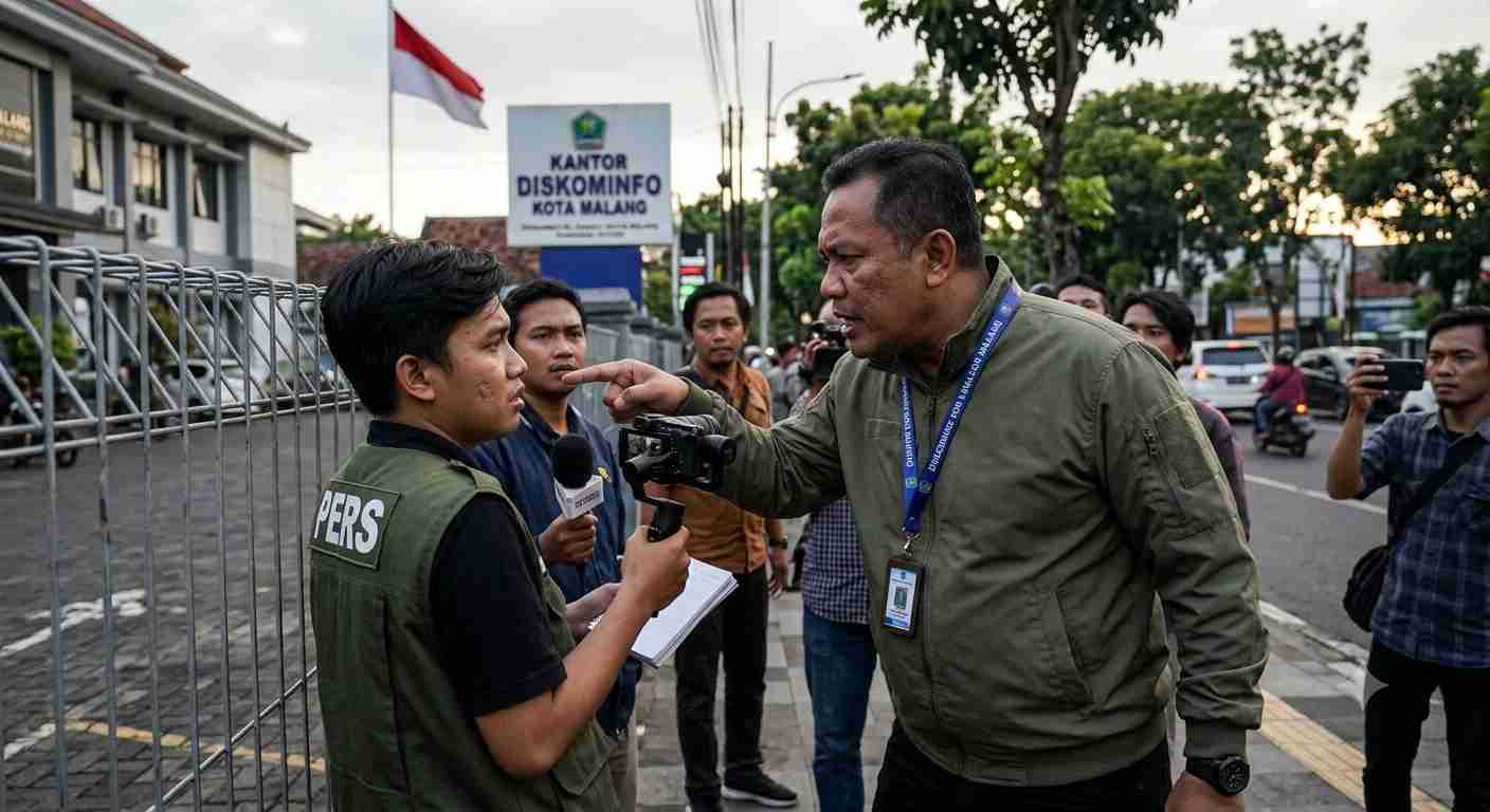 Pemkot Malang Audiensi dengan SMSI Malang Raya Hari Ini, Sesalkan Tindakan Oknum Diskominfo
