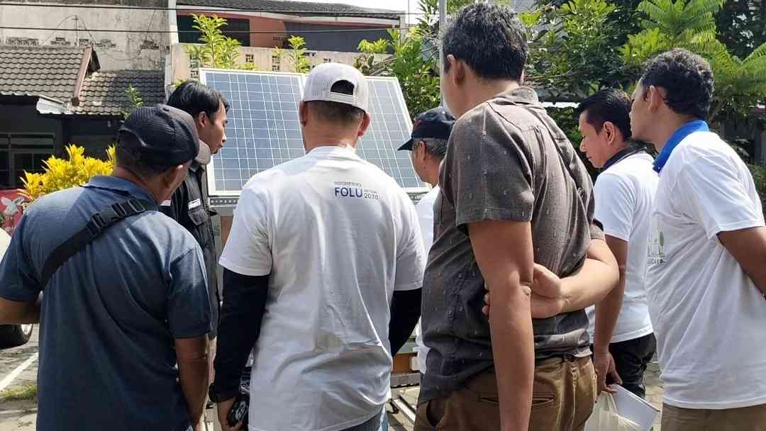Bawa Inovasi PLTS ke Kampung ProKlim Madyopuro, Teknik Elektro ITN Malang Dorong Kemandirian Energi Warga