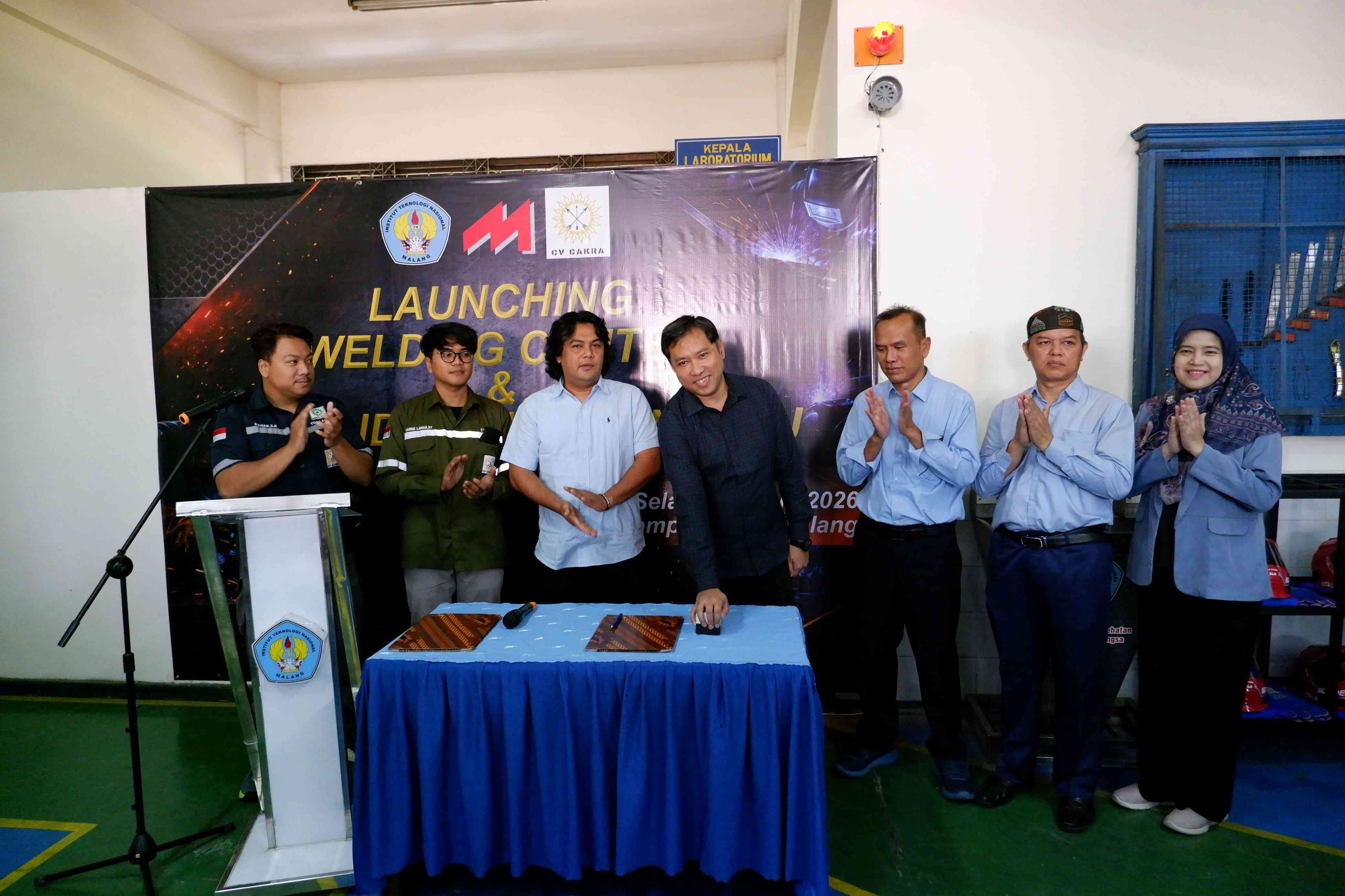 ITN Malang Resmikan Welding Center, Gandeng Industri Hadirkan Produksi Langsung di Kampus