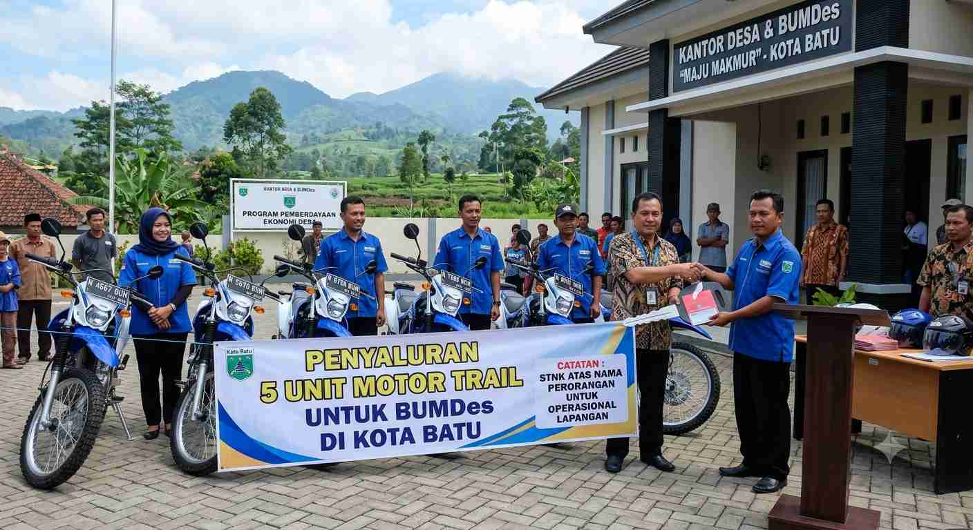 Dana Pokir Lima Unit Motor Trail dengan STNK Perorangan Tidak Serta Merta Pidana
