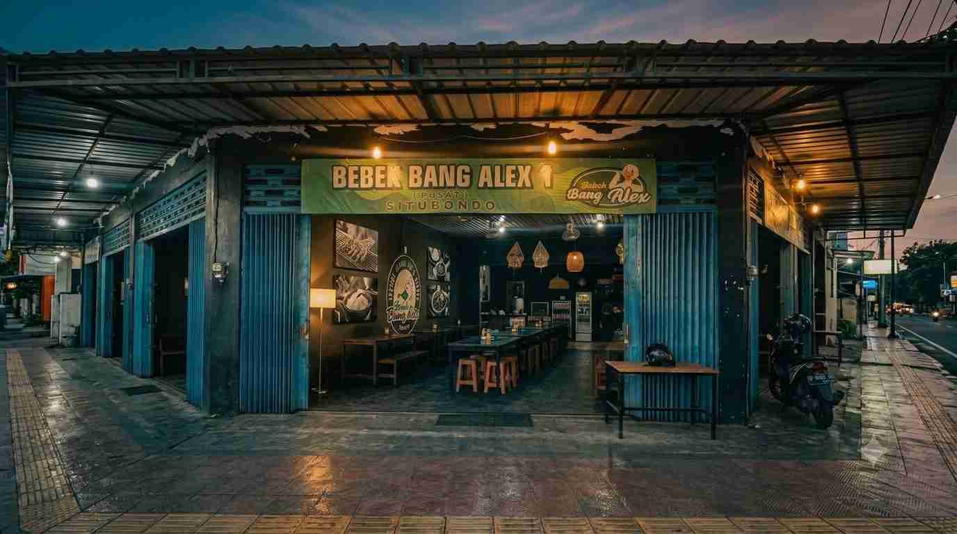 Dukungan Kupedes BRI Antar Bebek Bang Alex Ekspansi hingga Besuki dan Kembangkan Coffee Space